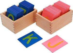 Montessori Sandpaper Letters